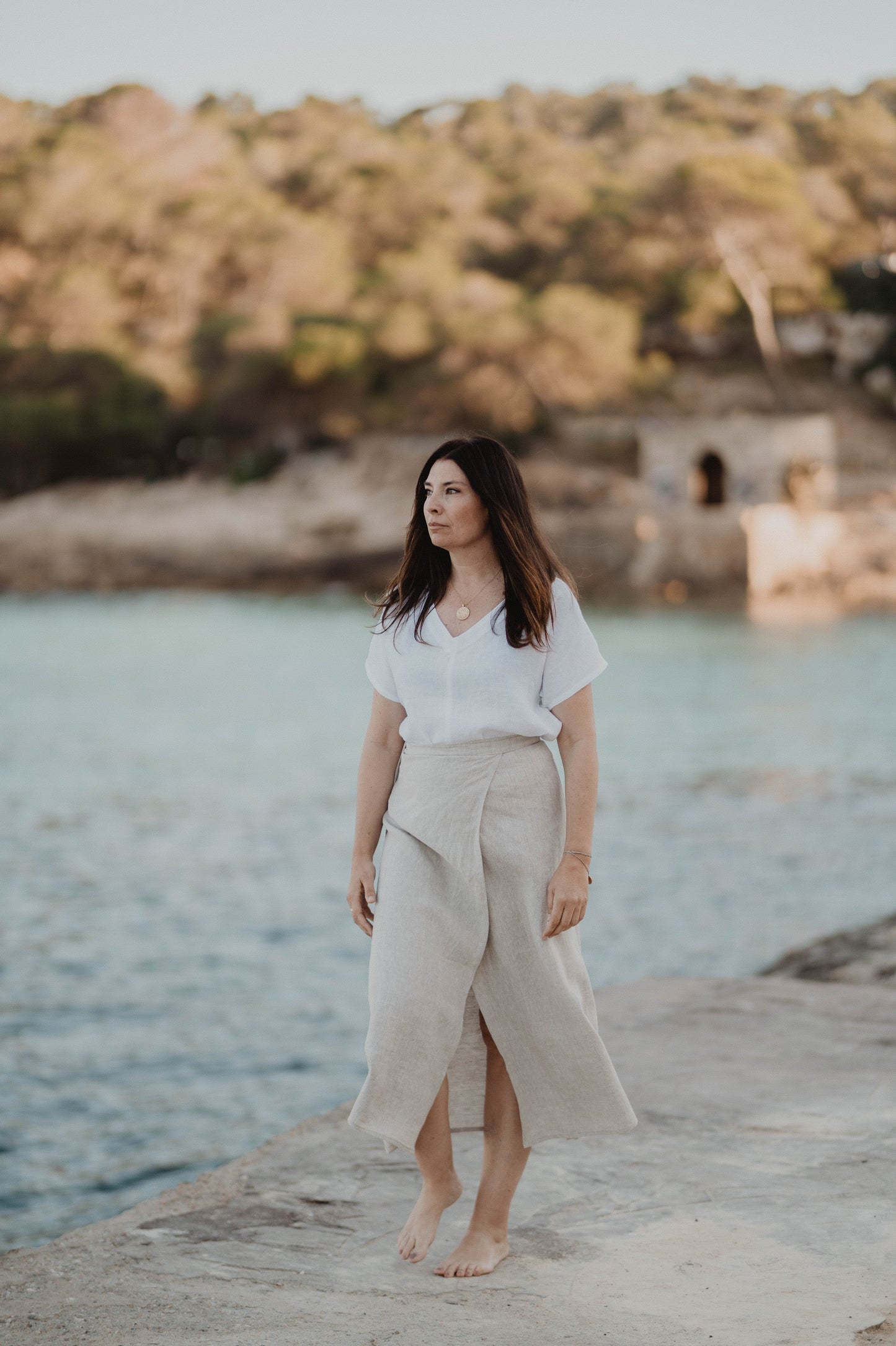 Falda cruzada