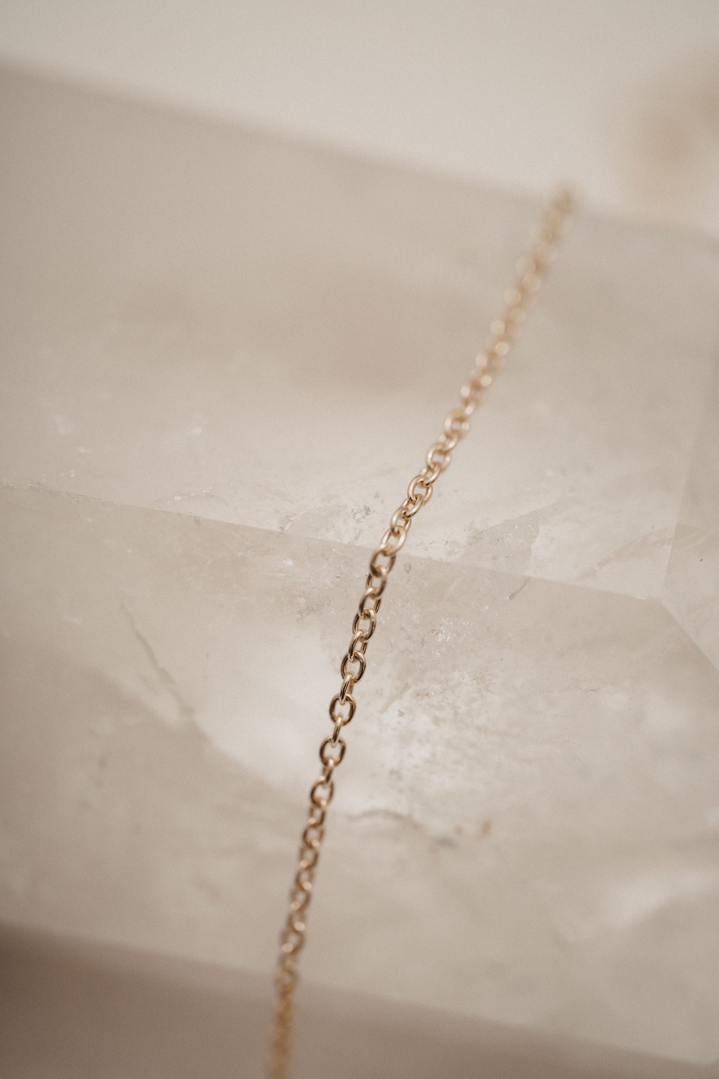 Cadena de oro macizo 18K - 45cm
