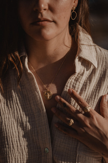 camicia in lino e cotone