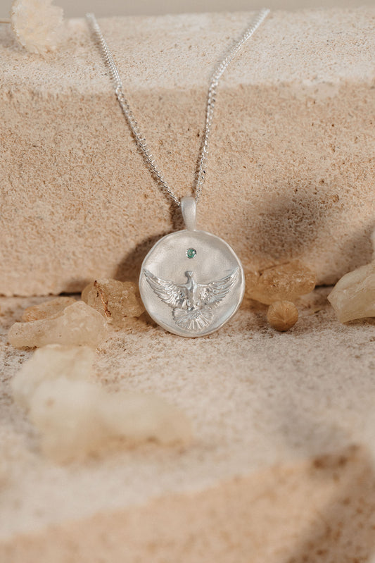 Espíritu Santo en plata