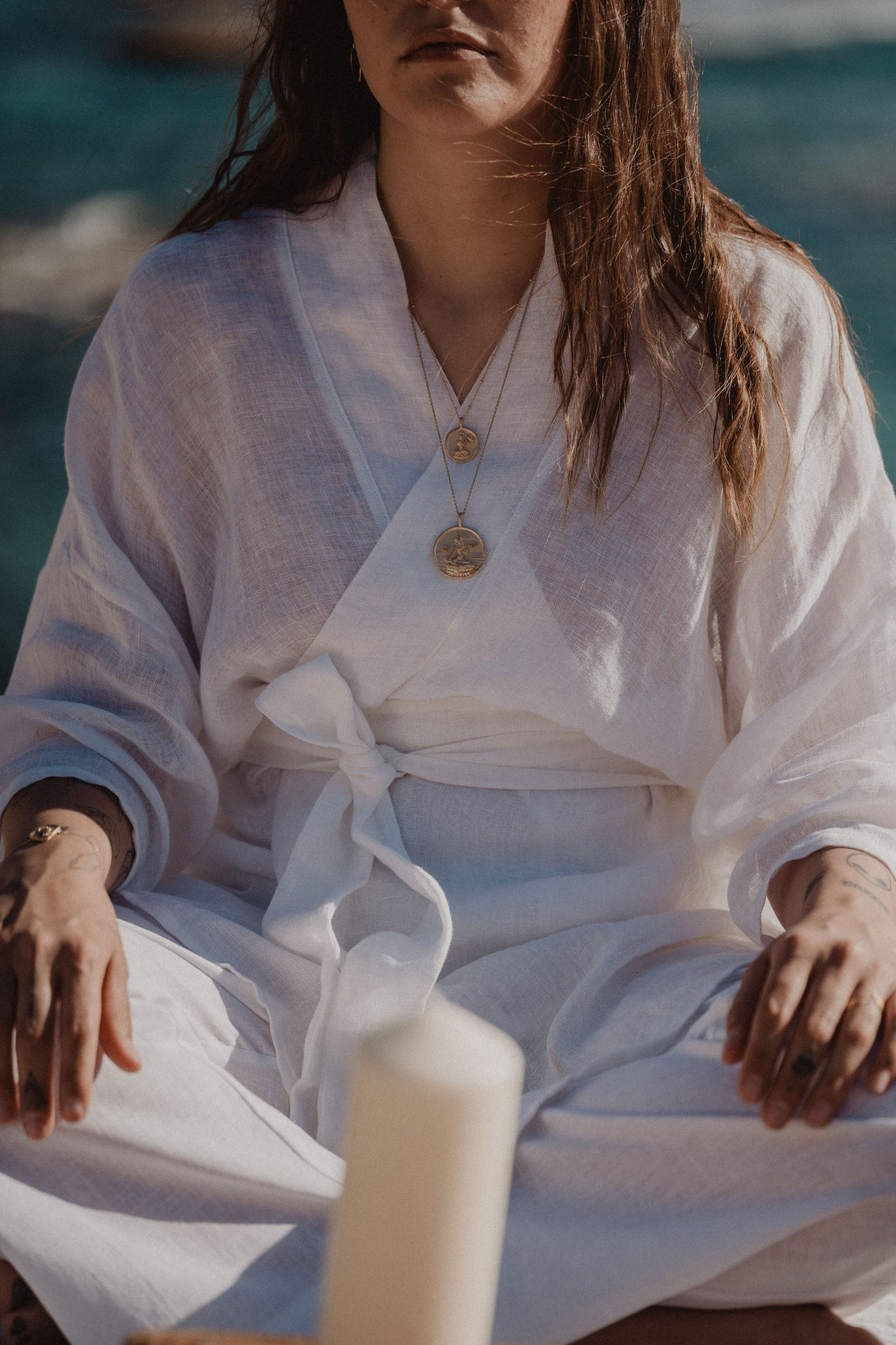 Linen trousers