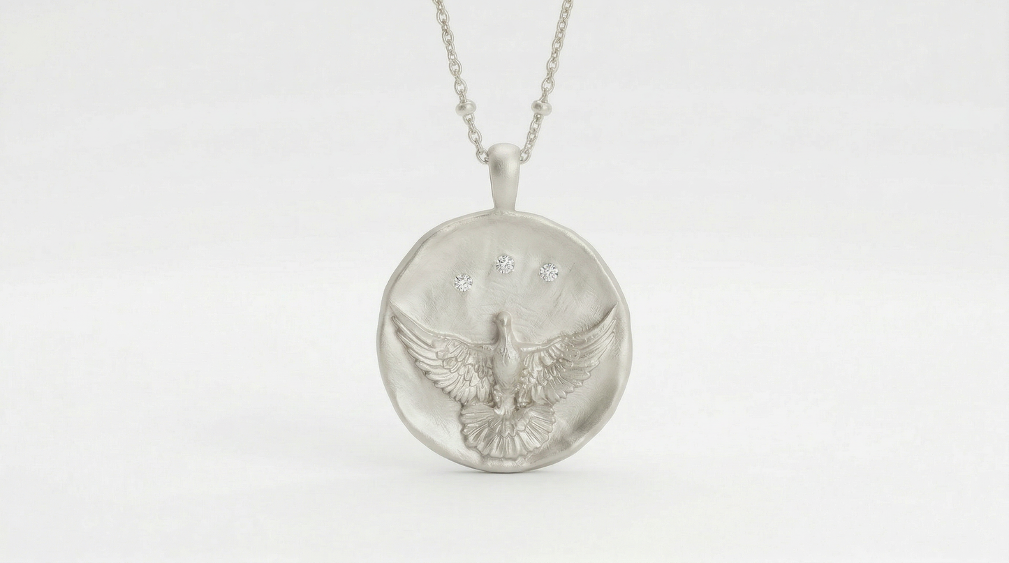 Espíritu Santo en plata