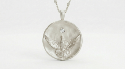 Espíritu Santo en plata